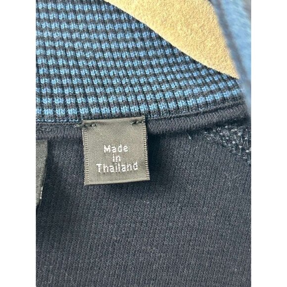 Boss Hugo Boss Men's Size XL 1/4 Zip Navy Blue Pullover Sweater Regular Fit - Picture 16 of 16